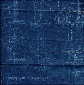 a picture of an old blueprint